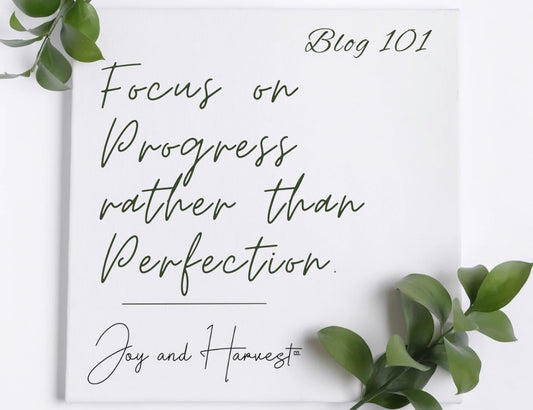 Progress over Perfection